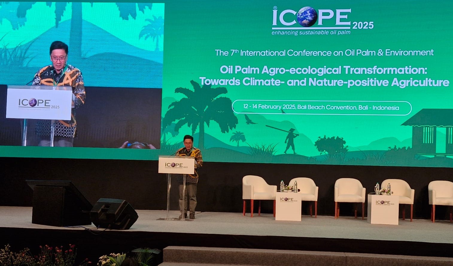 SUSTAINABLE: Sekretaris Direktorat Jenderal Pengelolaan Hutan Lestari Kementerian Kehutanan, Muchamad Saparis Soedarjanto