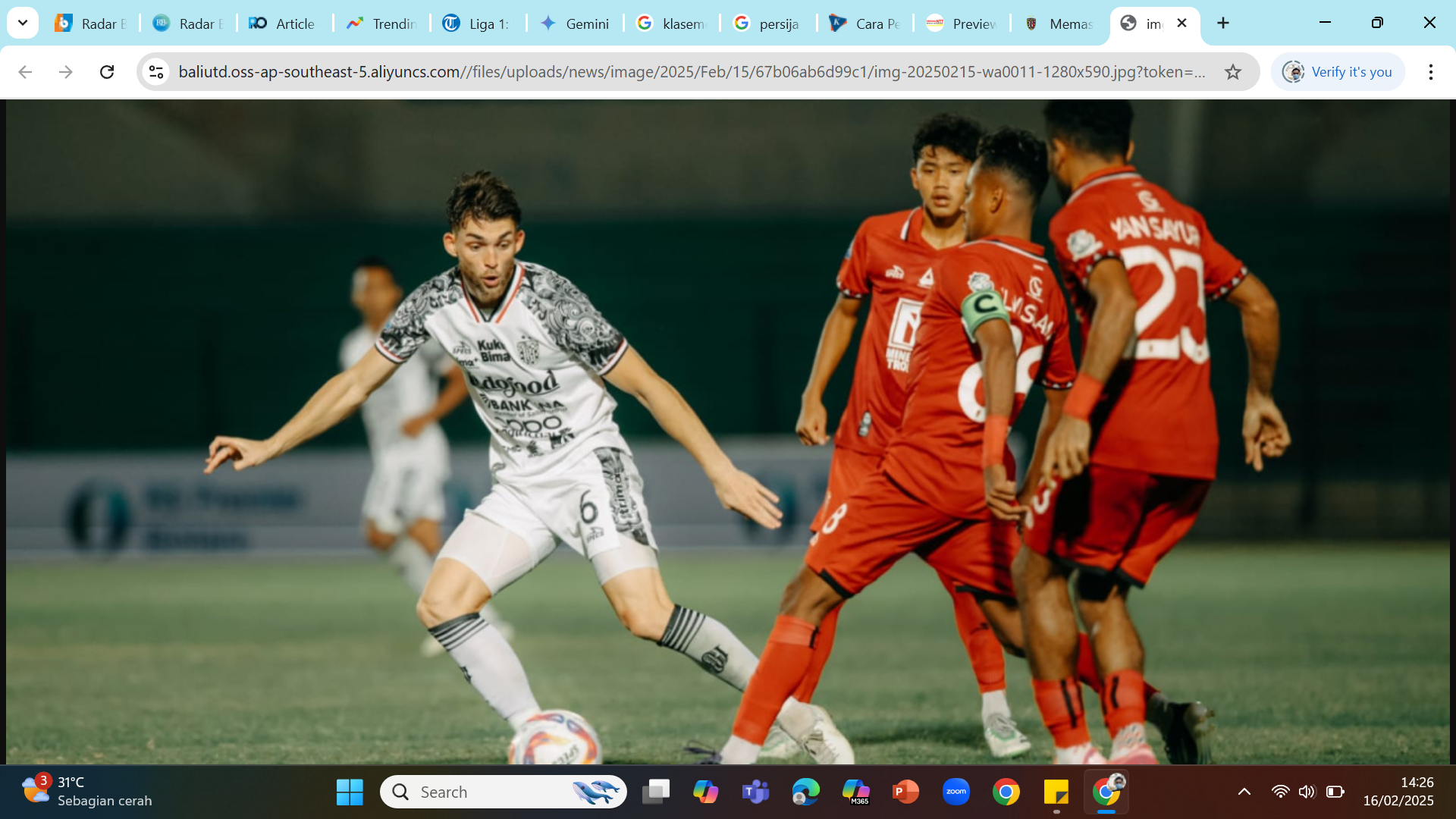 JAGA PELUANG - Bali United akan menjamu Malut United di pekan ke-23 Liga 1 2024-2025 pada Senin, 17 Februari 2025.