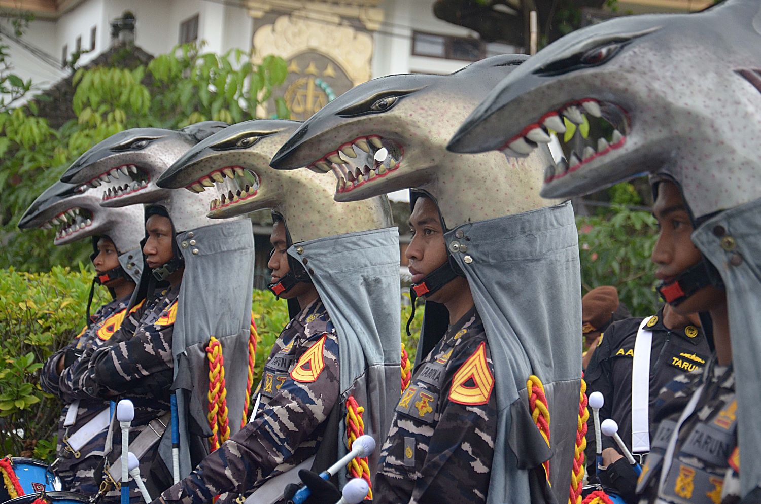 UNIK: Salah satu peserta City Parade Angkatan Laut di MNEK 2025