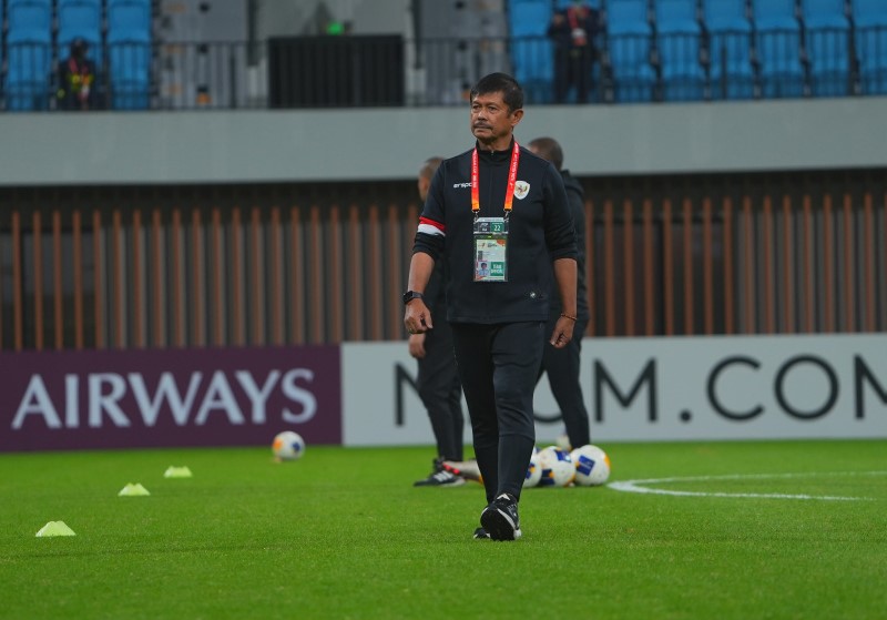 DICIPOT: Pelatih Timnas U20 Indra Syafri gagal mengantar ke Piala Dunia sehingga diberhentikan.