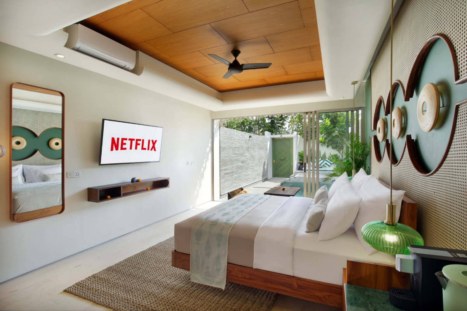 MODERN: Monolocale Resort diincar traveller karena memiliki tampilan modern serta menawarkan kenyamanan di tengah ramainya seminyak. (Inivie Hospitality for Radar Bali)