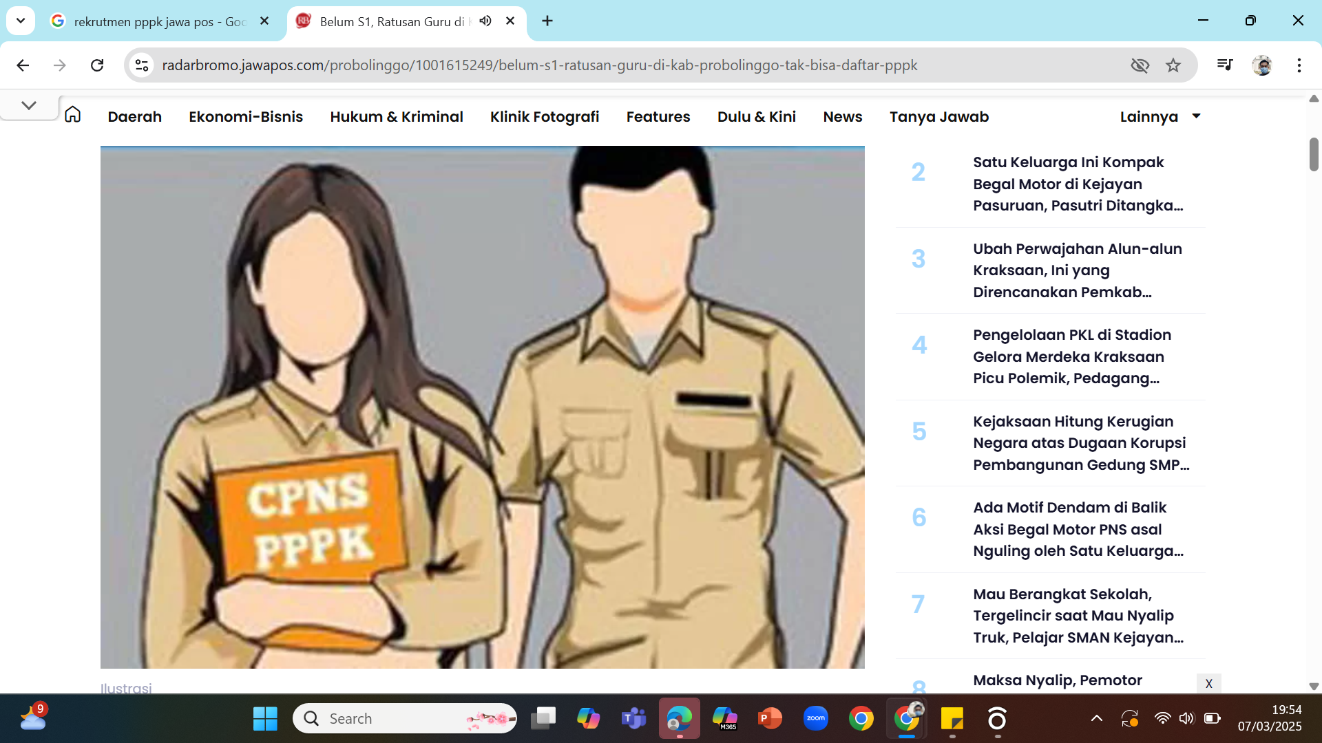 BERLANJUT - Seleksi PPPK Tahap 2 telah dimulai awal Maret 2025.