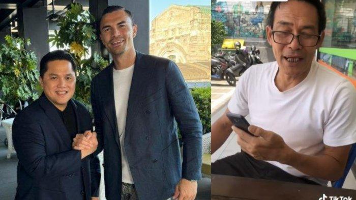 Emil Audero, Erick Tohir dan Edy Mulyadi Ayah Emil Audero