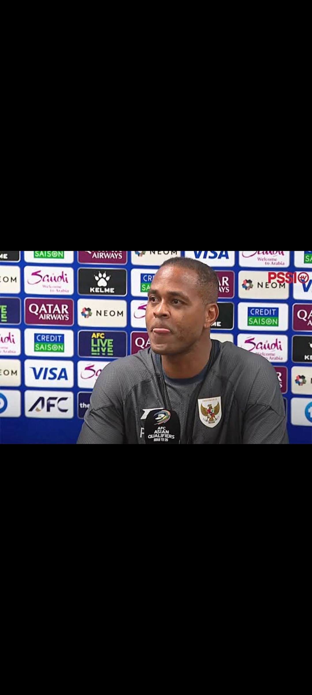 Patrick Kluivert pelatih timnas Indonesia