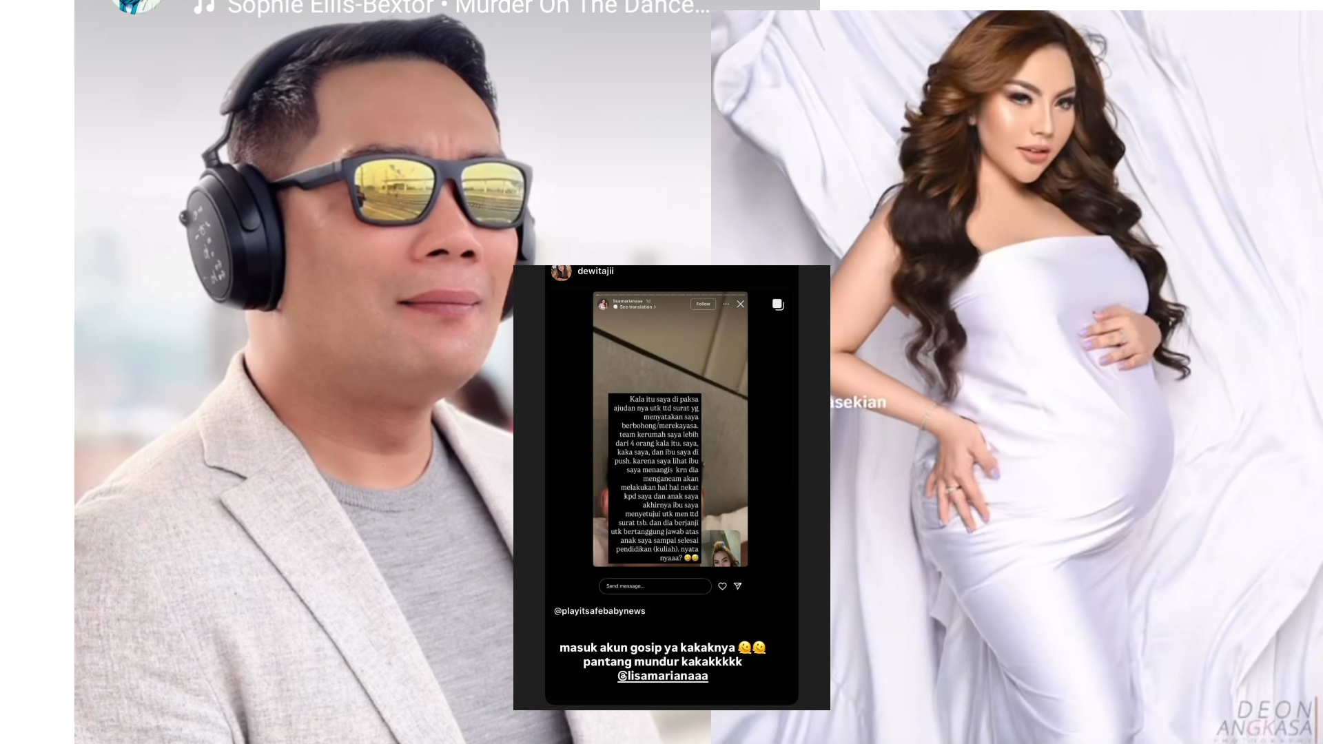 Ridwan Kamil Ketahuan Selingkuh, Lisa Mariana sosok Selingkuhannya spill bukti