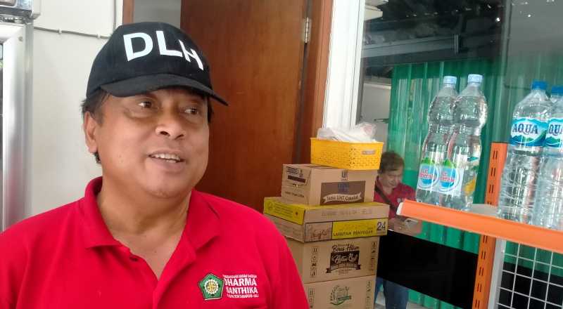 SUDAH SIAPKAN PETUGAS PEKERJA KERAS: Kepala DLH Tabanan, I Gusti Putu Ekayana. (juliadi /radar bali)