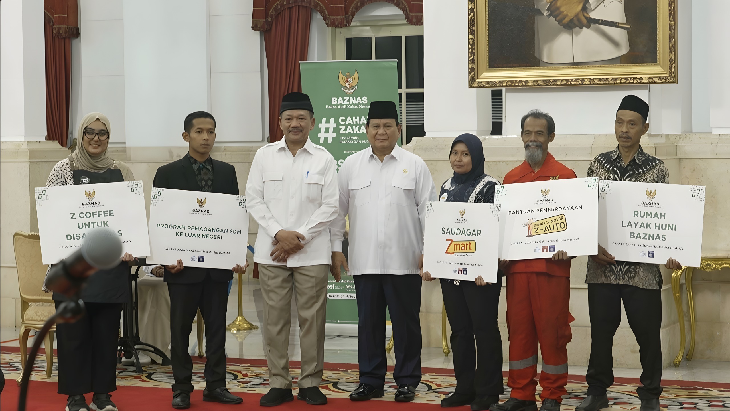 TEPAT SASARAN: Presiden RI Prabowo Subianto apresiasi peran Baznas dalam penyaluran zakat