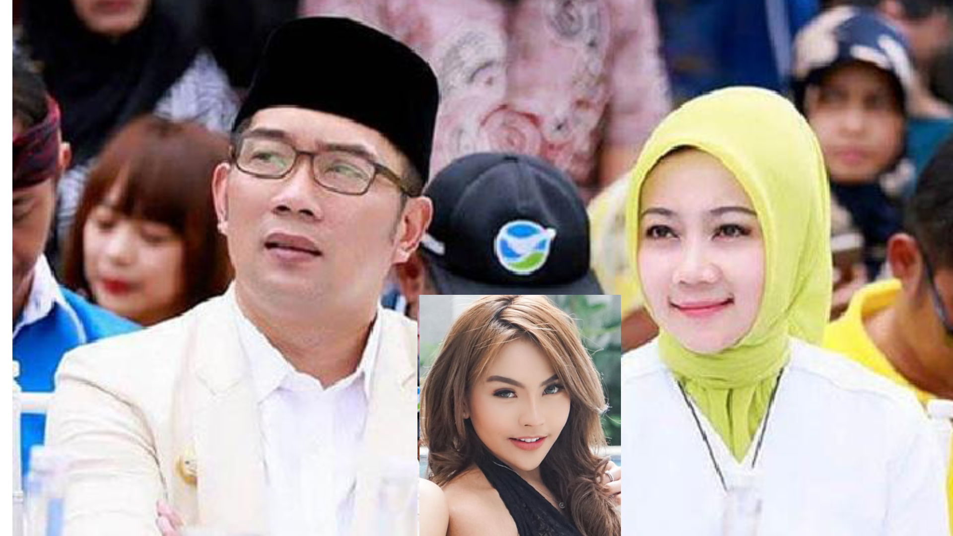 Ridwan Kamil, Lisa Mariana dan Ibu Cinta Atalia Praratya