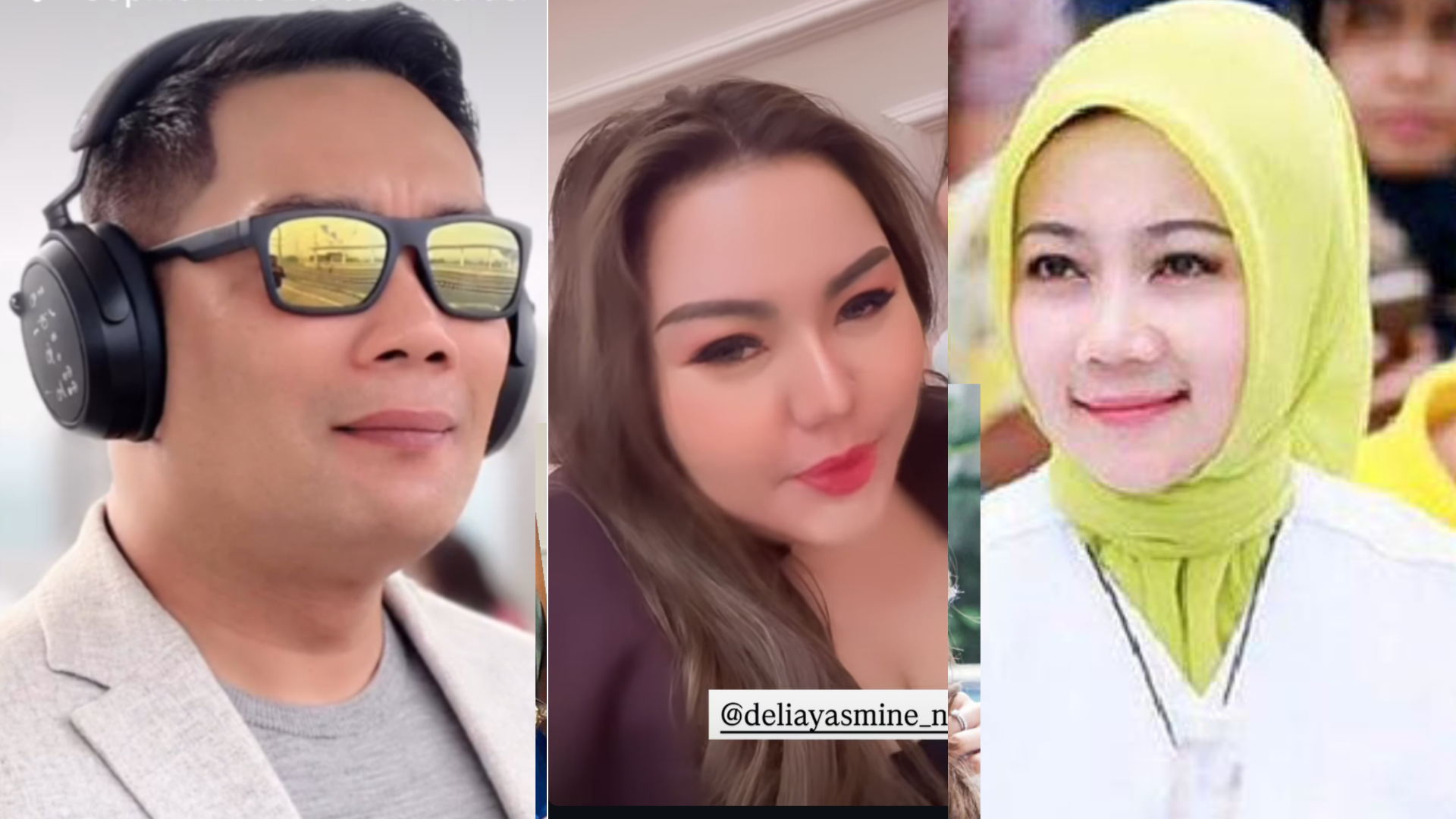 Ridwan Kamil, Lisa Mariana dan Atalia Praratya