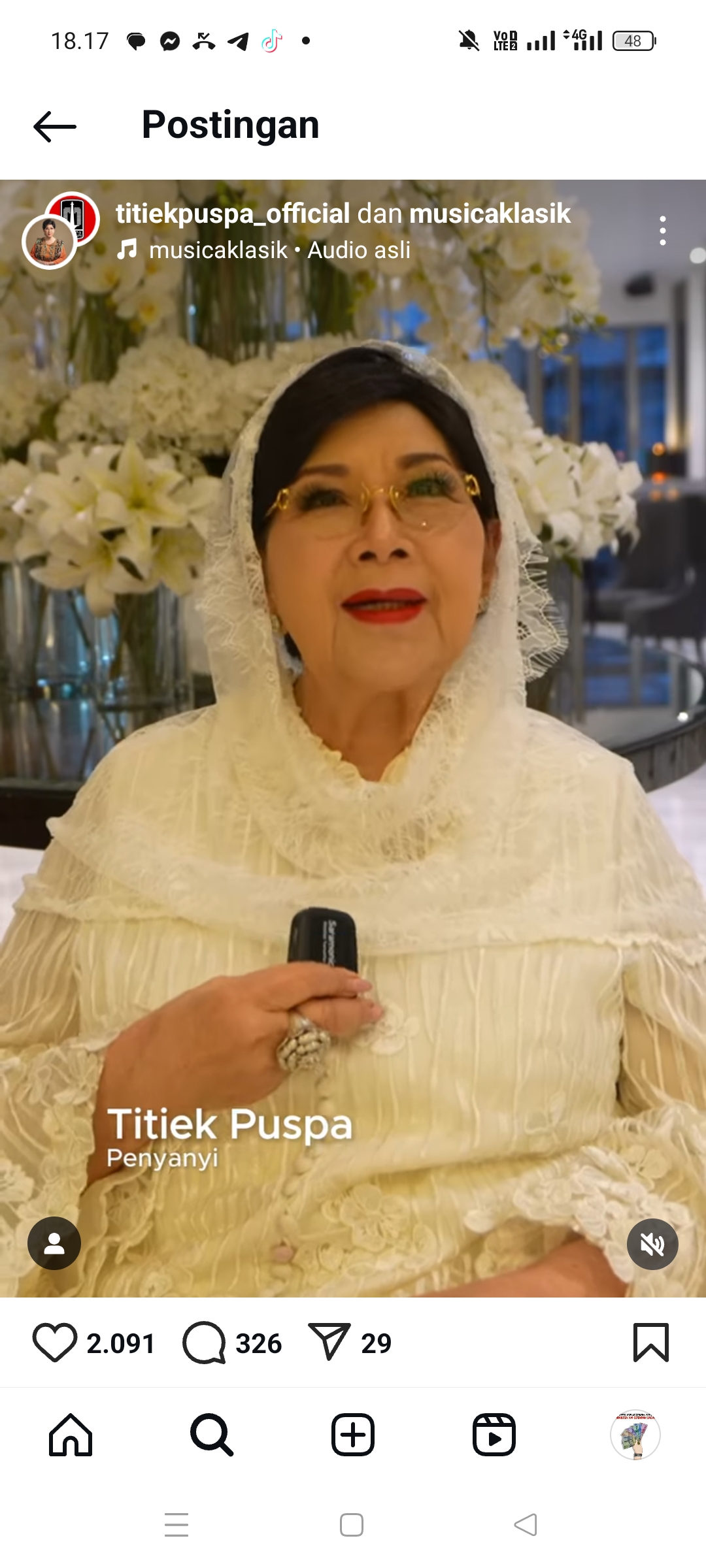 Titiek Puspa meninggal dunia