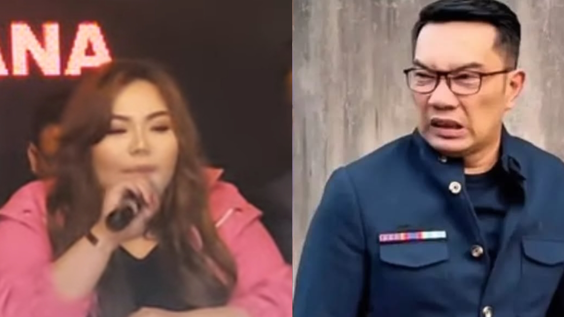Lisa Mariana dan Ridwan Kamil
