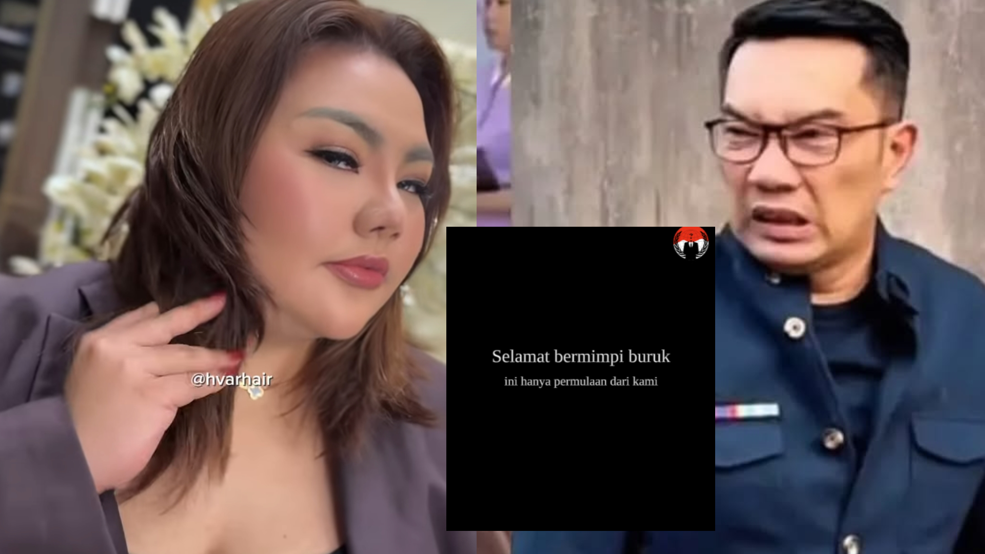 Lisa Mariana dan Ridwan Kamil