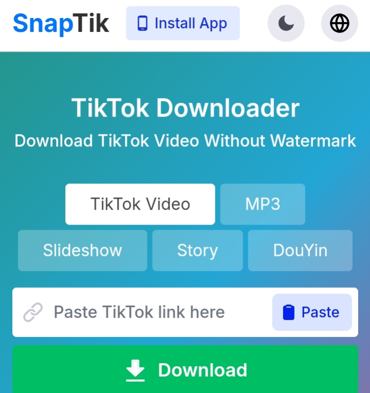 SnapTik Downloader