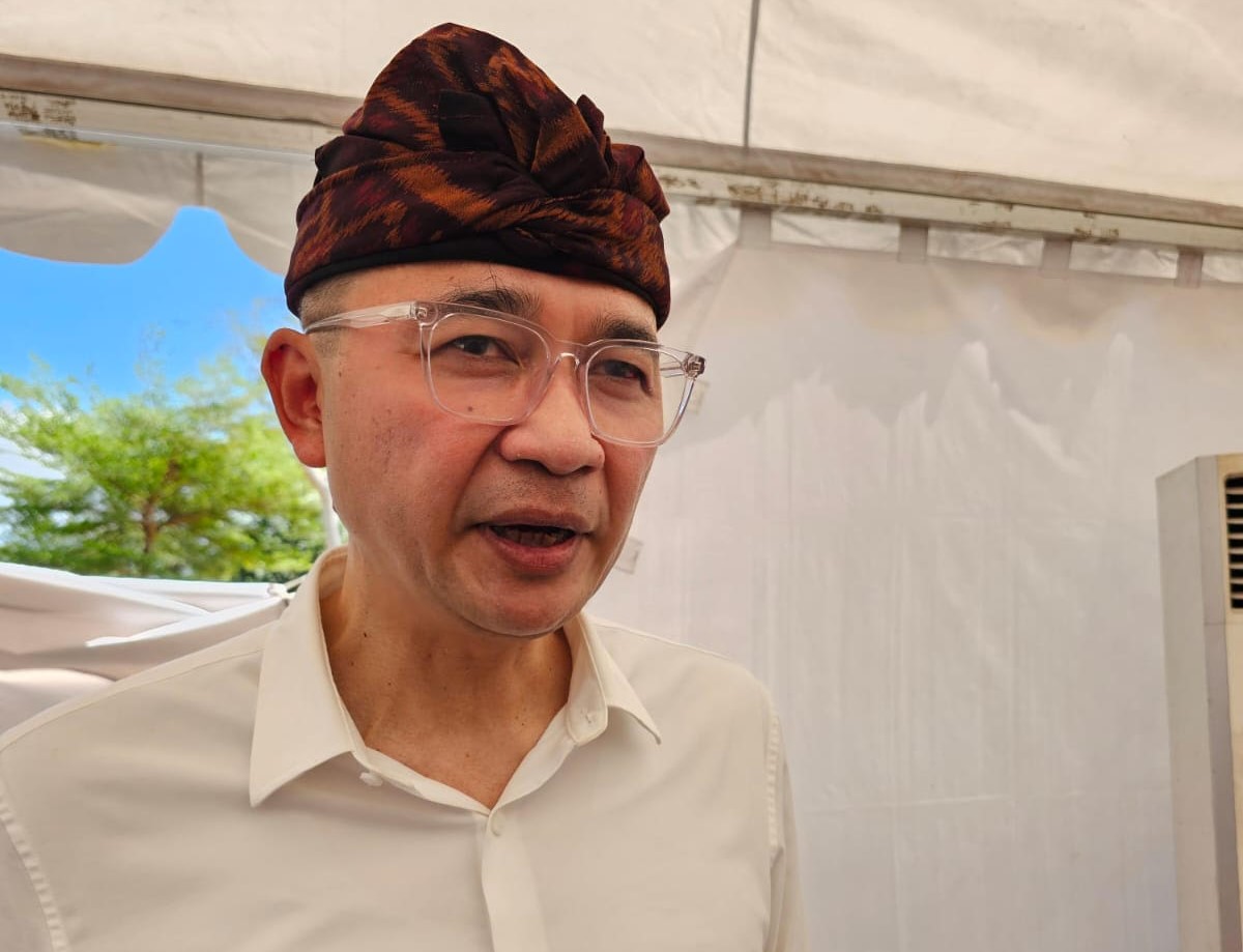 MUNDUR: I Gusti Ngurah Askhara Danadiputra atau Ari Askhara ditemui usai ngeruwak di Sentral Parkir, 4 September 2024 lalu