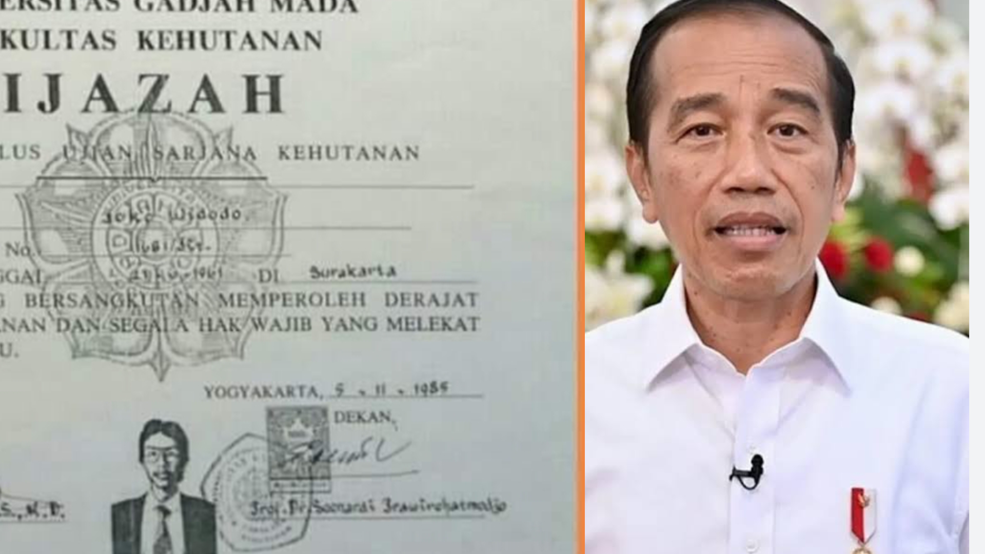 Hukuman Jokowi jika ijazahnya terbukti palsu