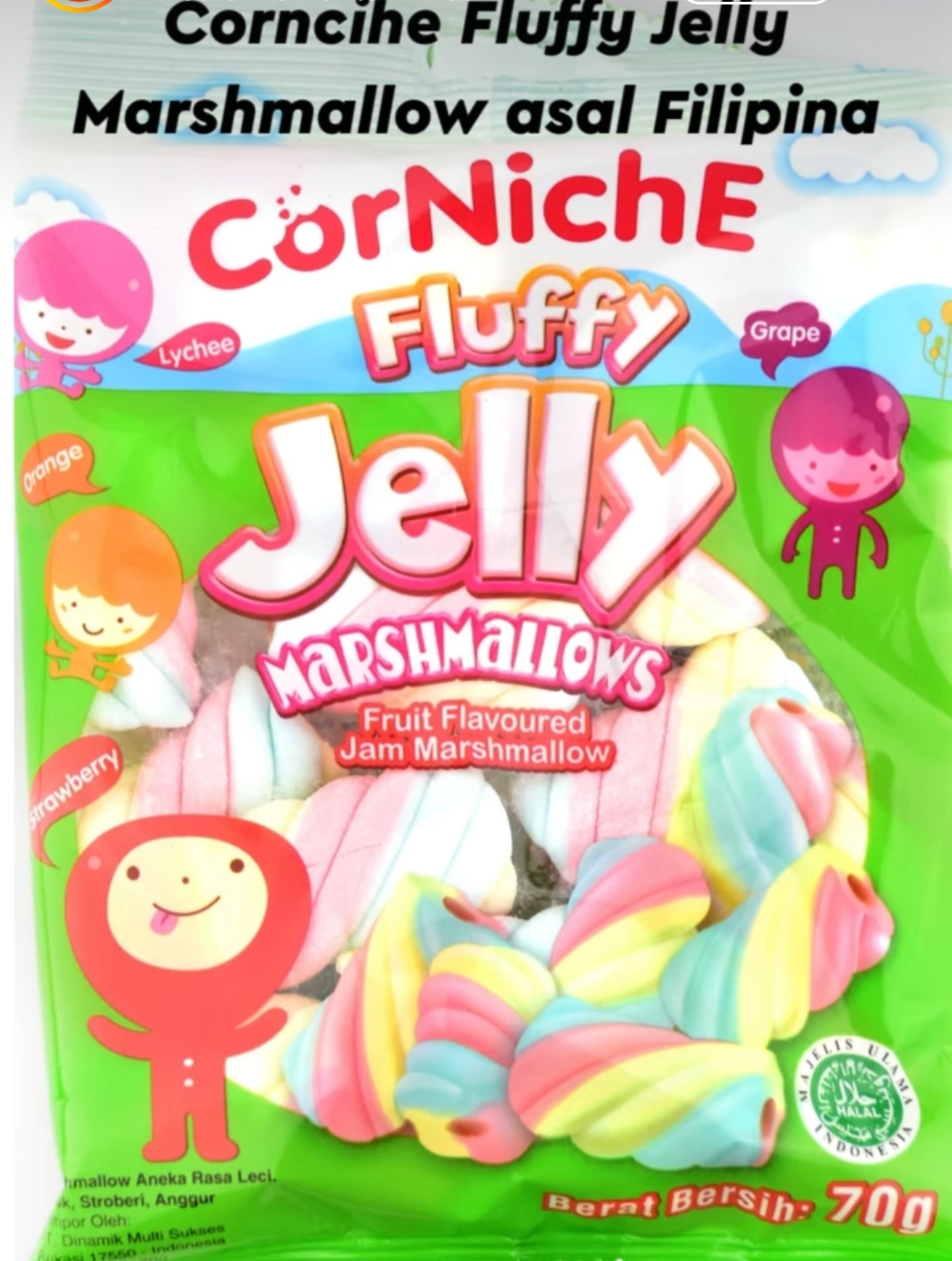 Jelly fruit marshmallow