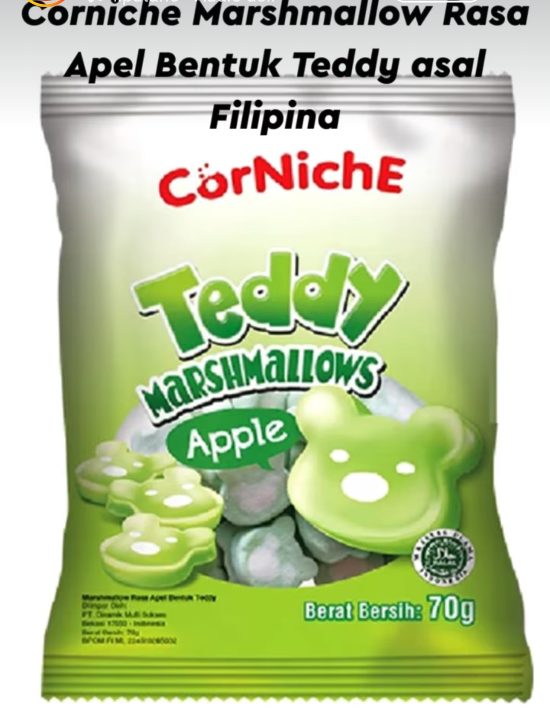 Teddy marshmallow