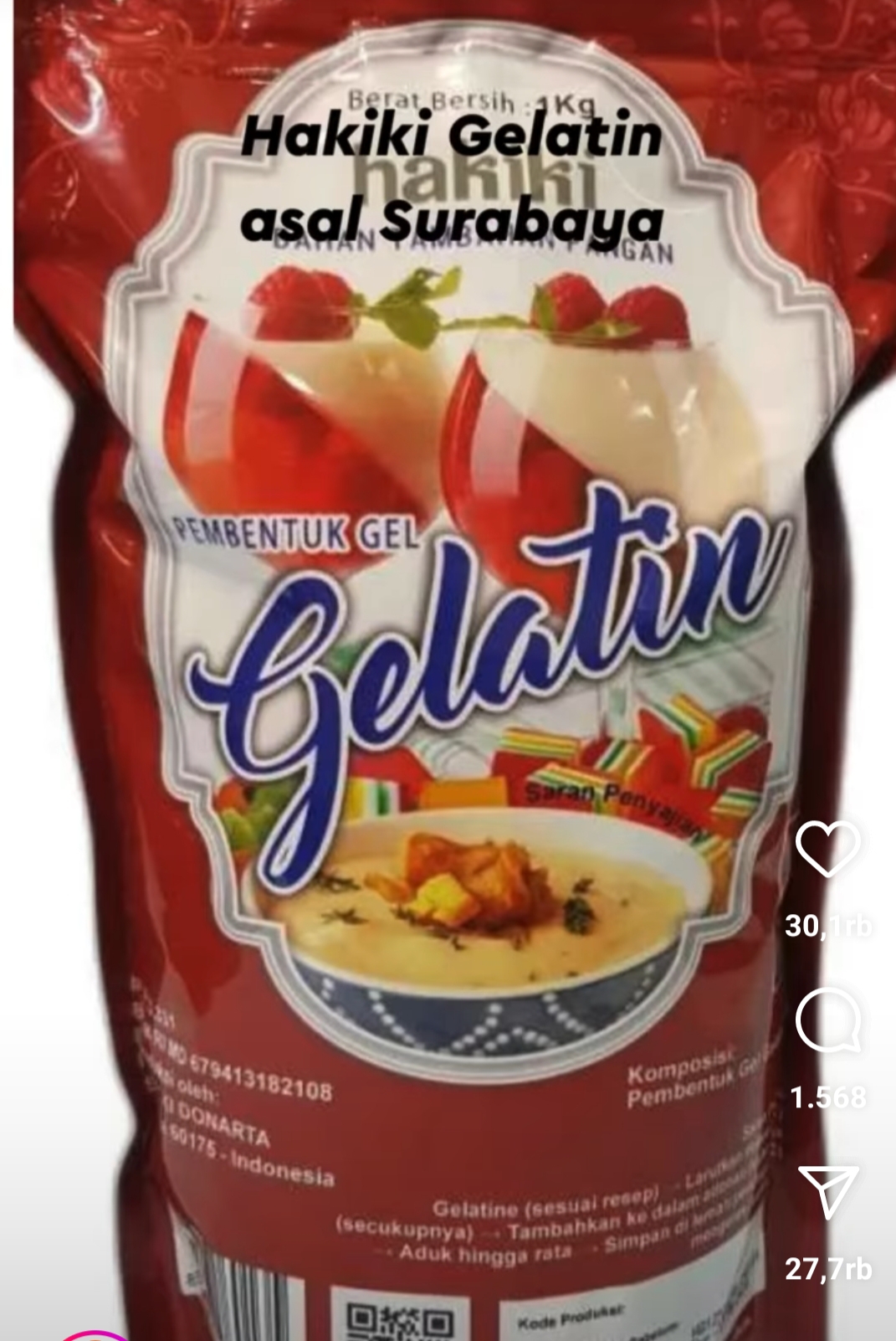 Hakiki Gelatin