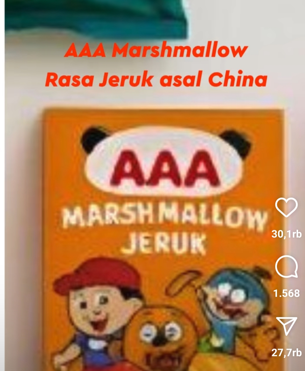 AAA marshmallow jeruk