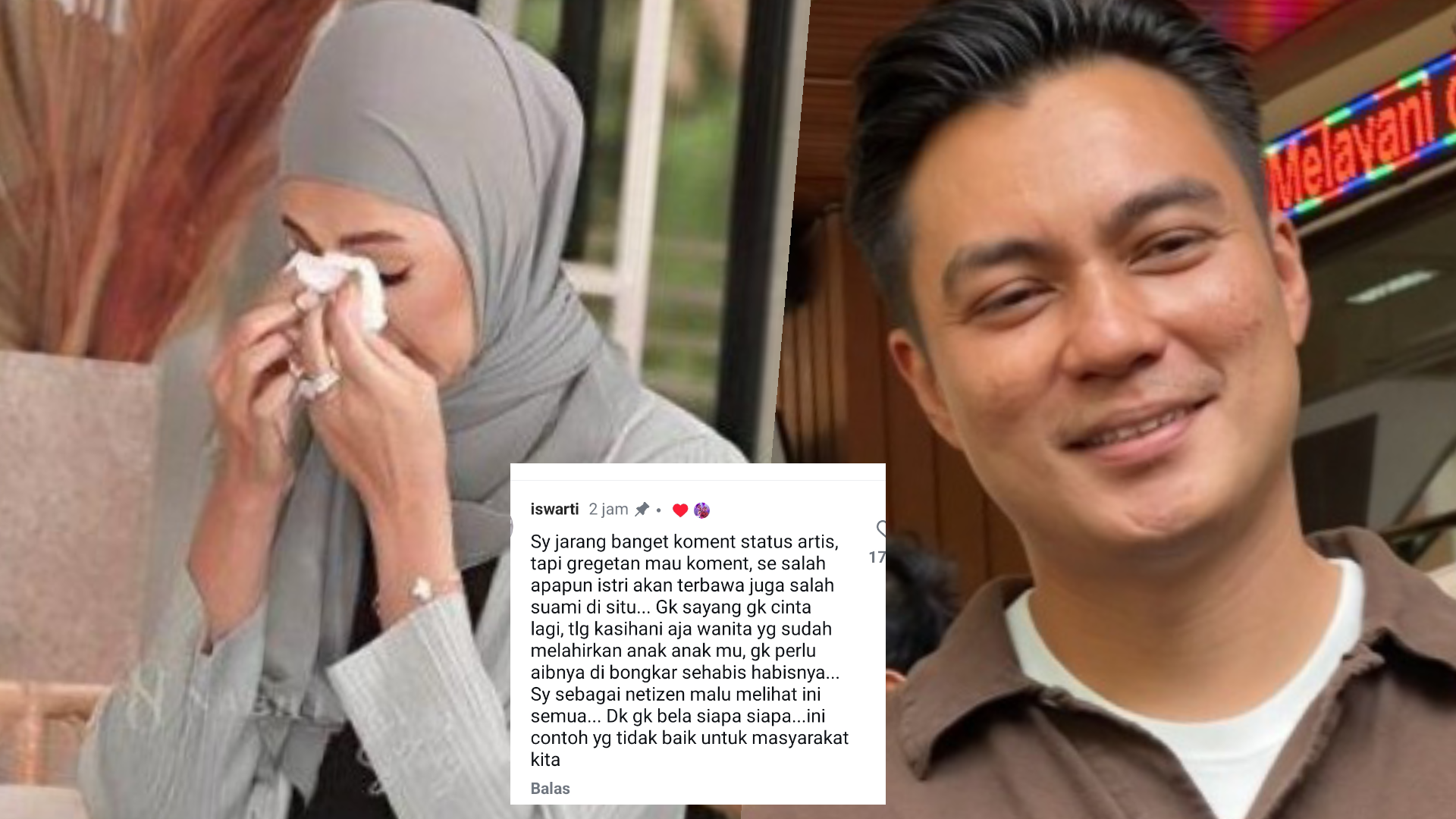 Paula Verhoeven dan Baim Wong