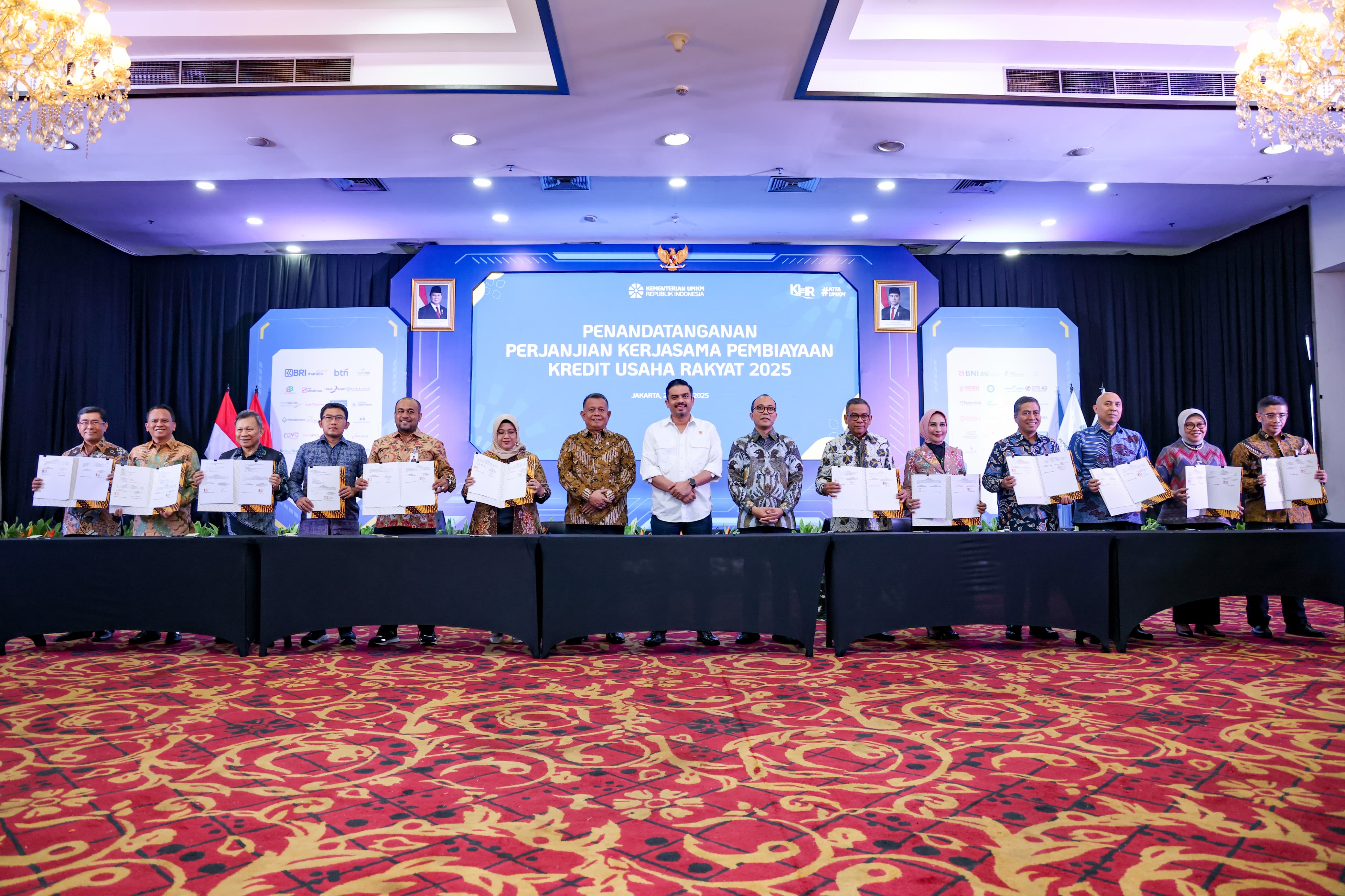 KERJA SAMA:  Bank BPD Bali ikut melakukan menandatangani Perjanjian Kerjasama Pembiayaan (PKP) pada Jumat (25/4/2025) di Jakarta.