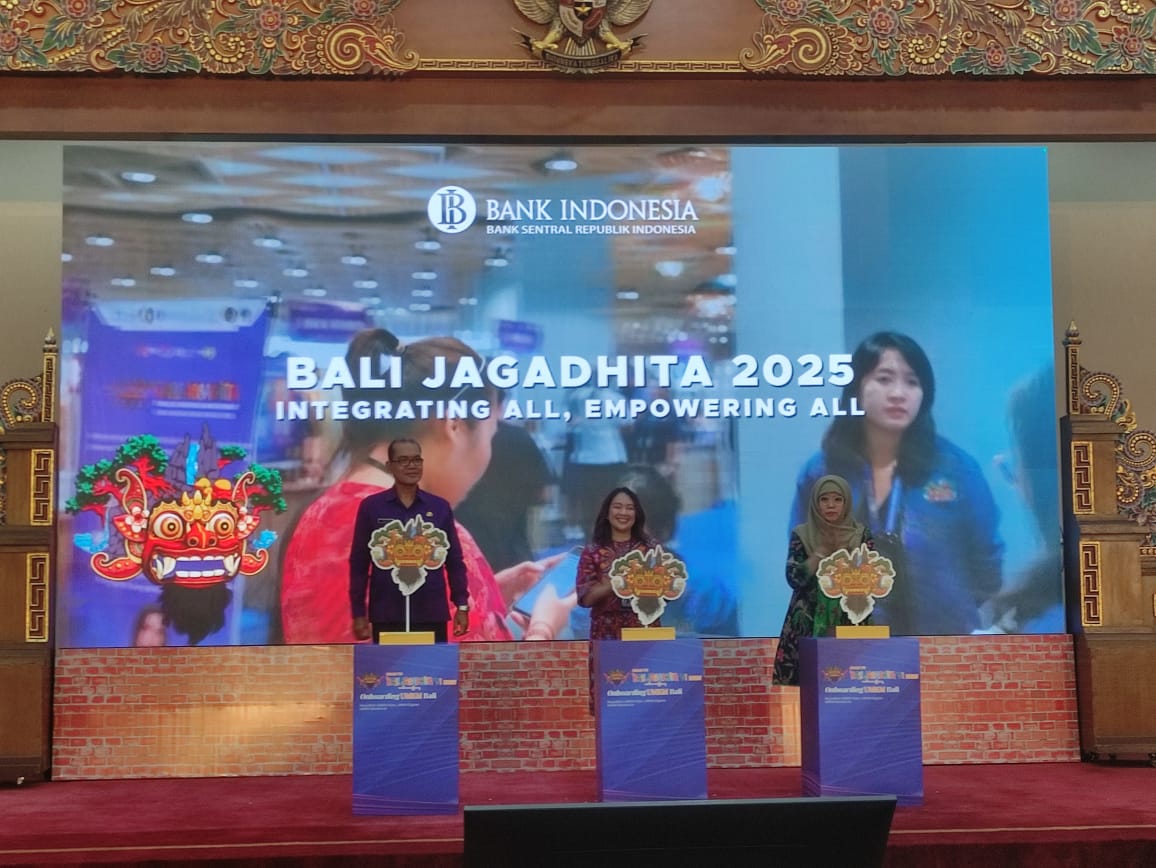 Onboarding UMKM Bali: Wujudkan UMKM Hijau, UMKM Digital, UMKM Mendunia yang juga bagian dari Road To B Jagadhita VI pada Senin (28/4/2025) di Kantor Bank Indonesia Provinsi Bali.