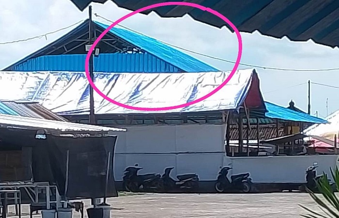 Aktivitas ilegal tajen yang diduga menggunakan lahan milik aset Provinsi Bali, tepatnya di wilayah Kelurahan Abianbase, Gianyar.