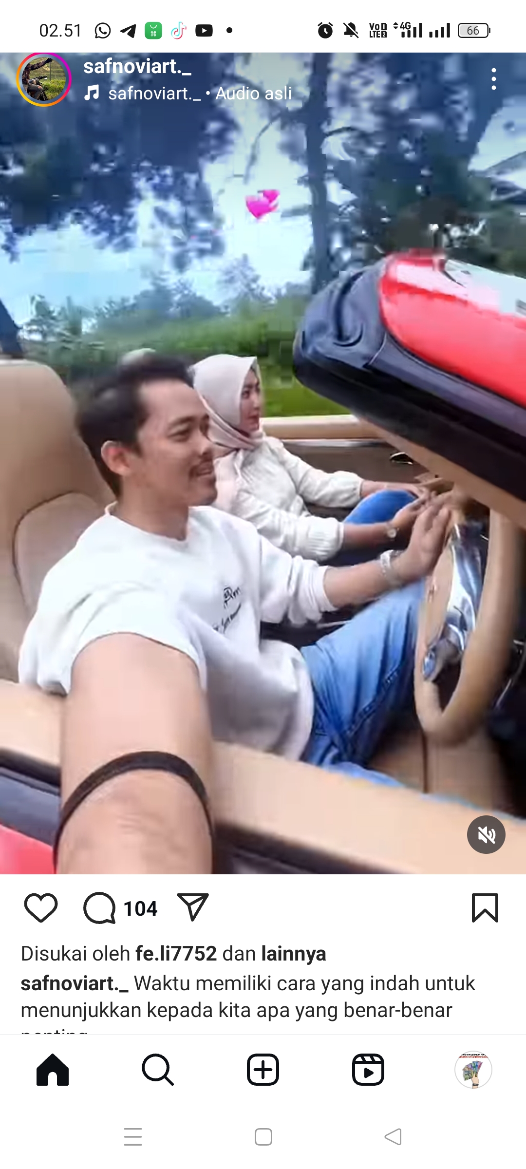 Safnoviar Tiasdi pamer pacar baru setelah bercerai dengan Dilan Janiyar
