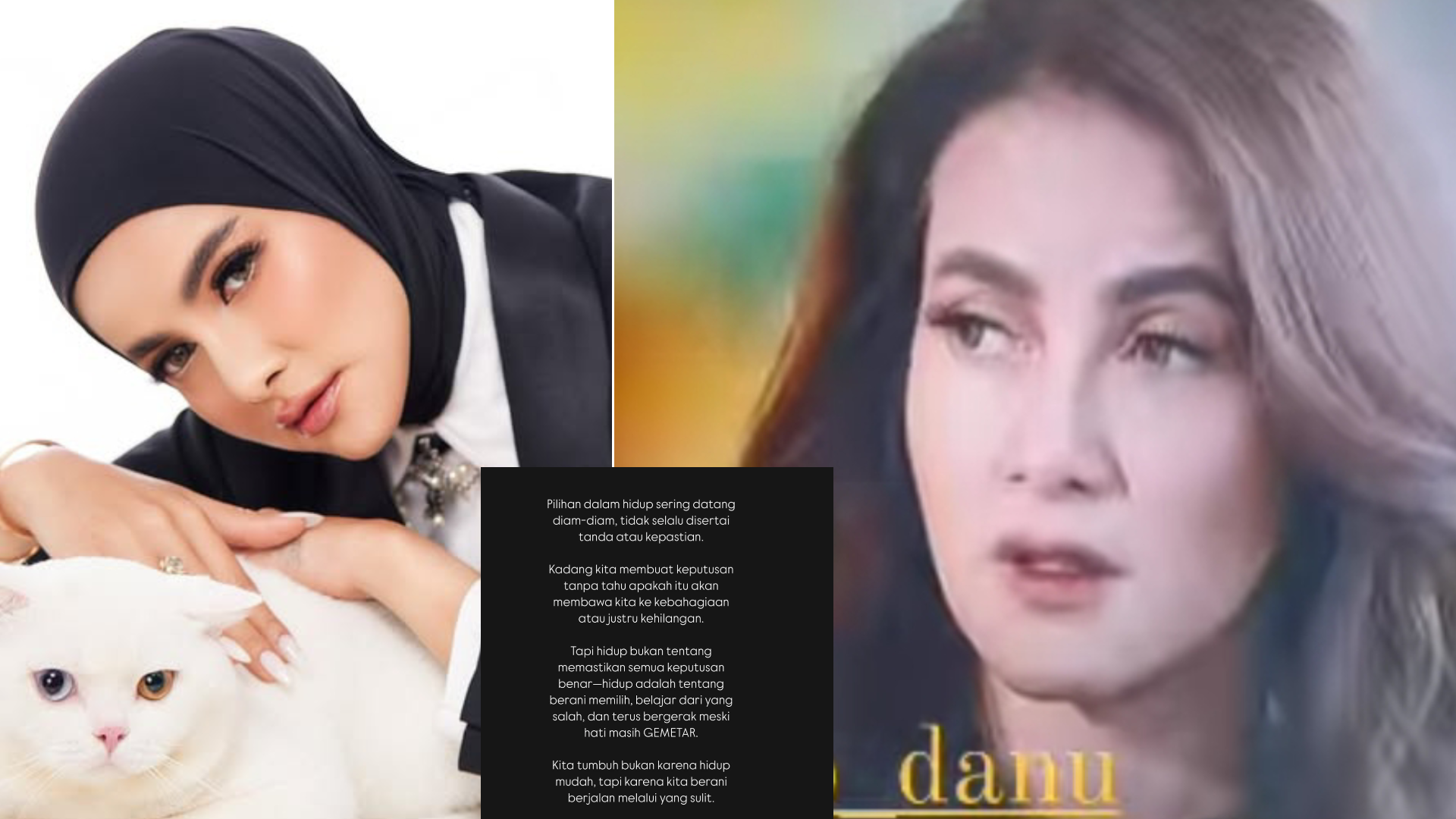 Olla Ramlan lepas hijab