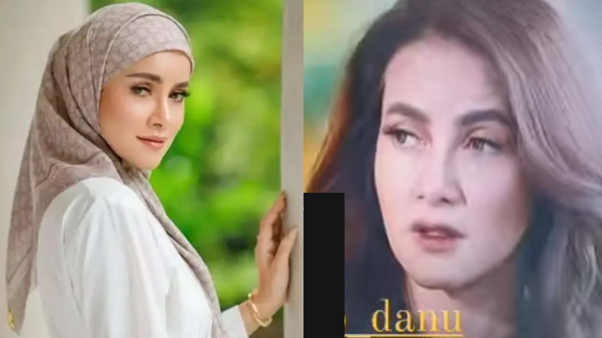 Olla Ramlan sebelum dan sesudah lepas hijab
