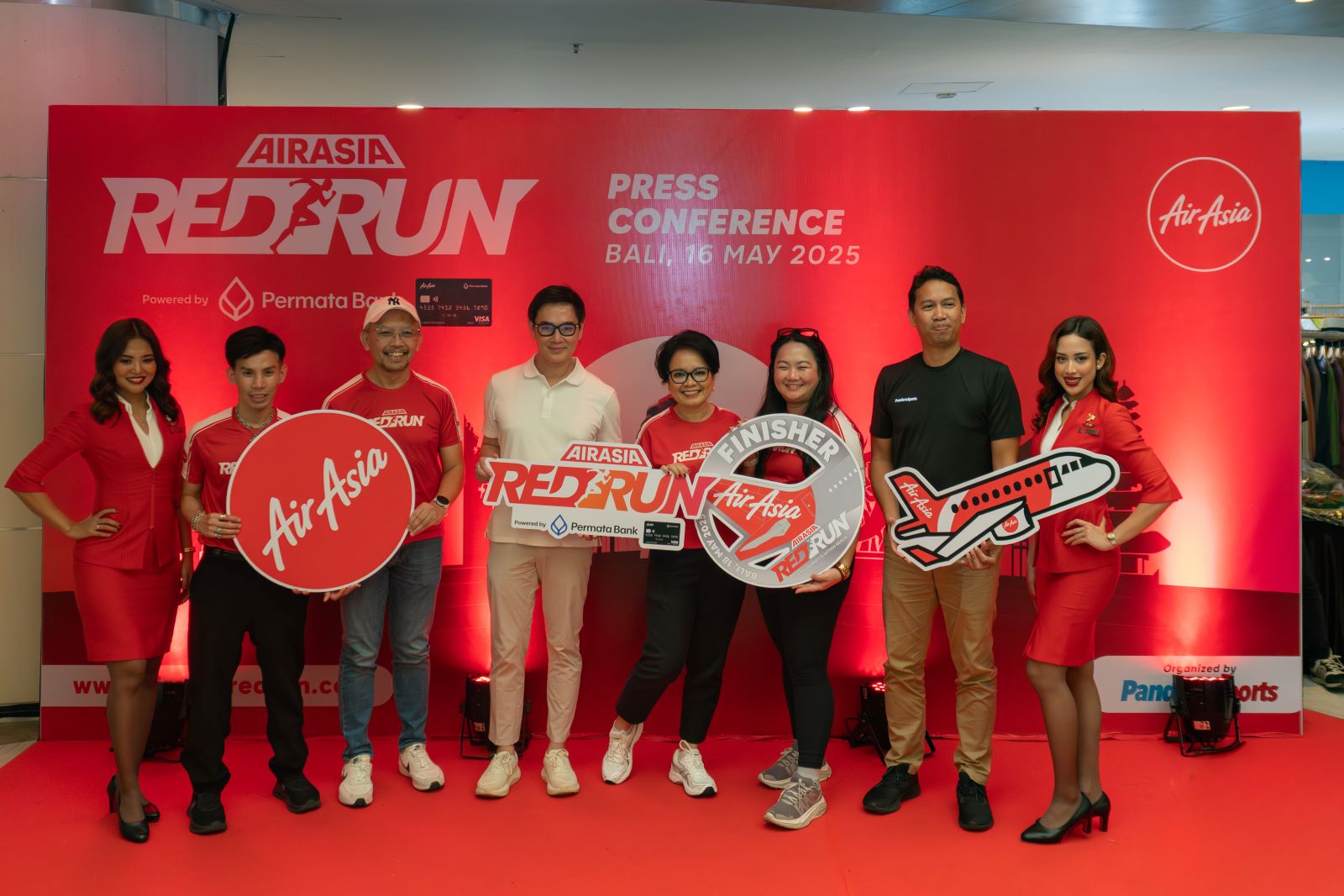SI MERAH: Ajang RedRun yang akan digelar di Nusa Dua Badung Bali pada Minggu 18 Mei 2025.