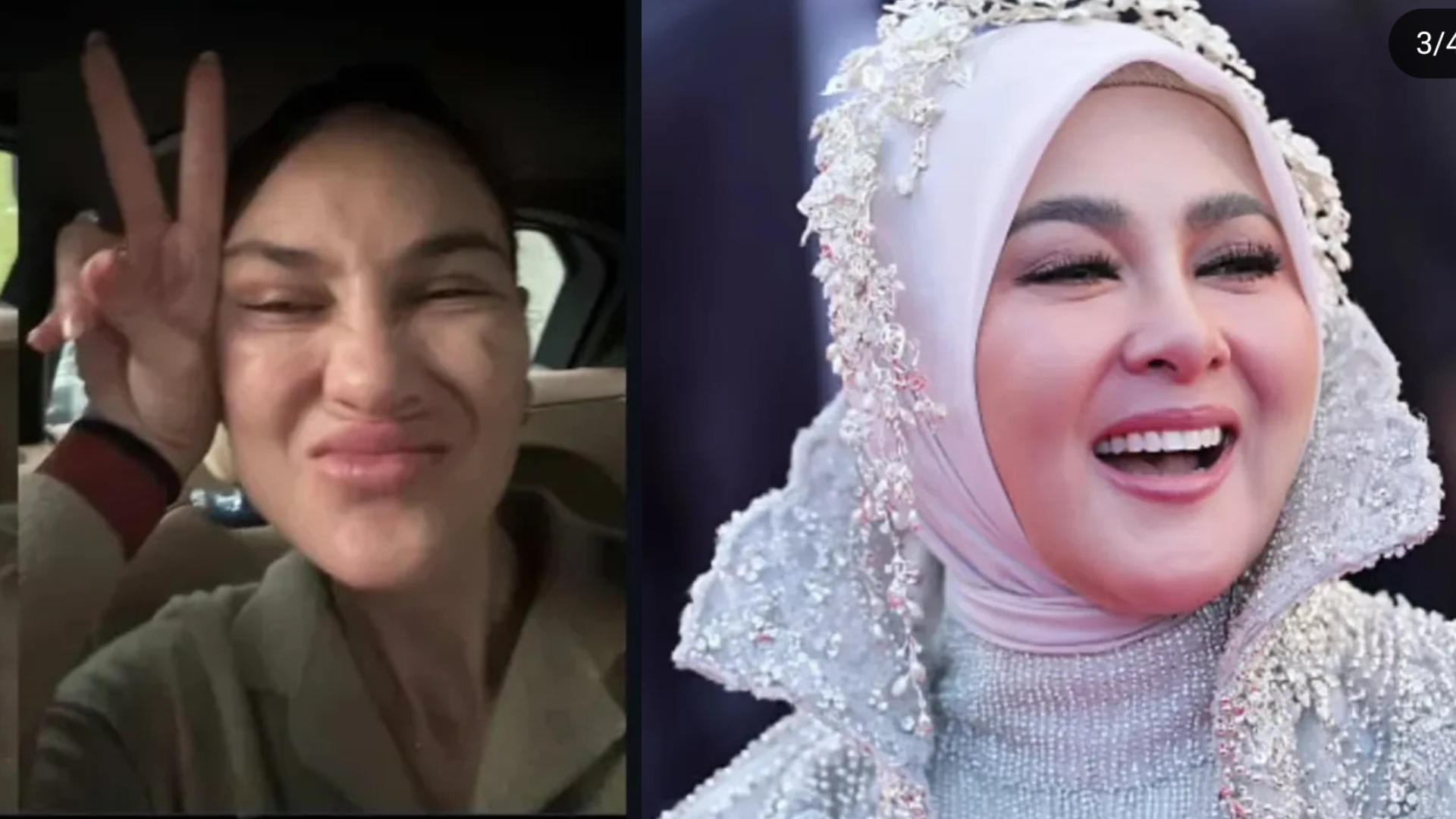 Syahrini dan Luna Maya