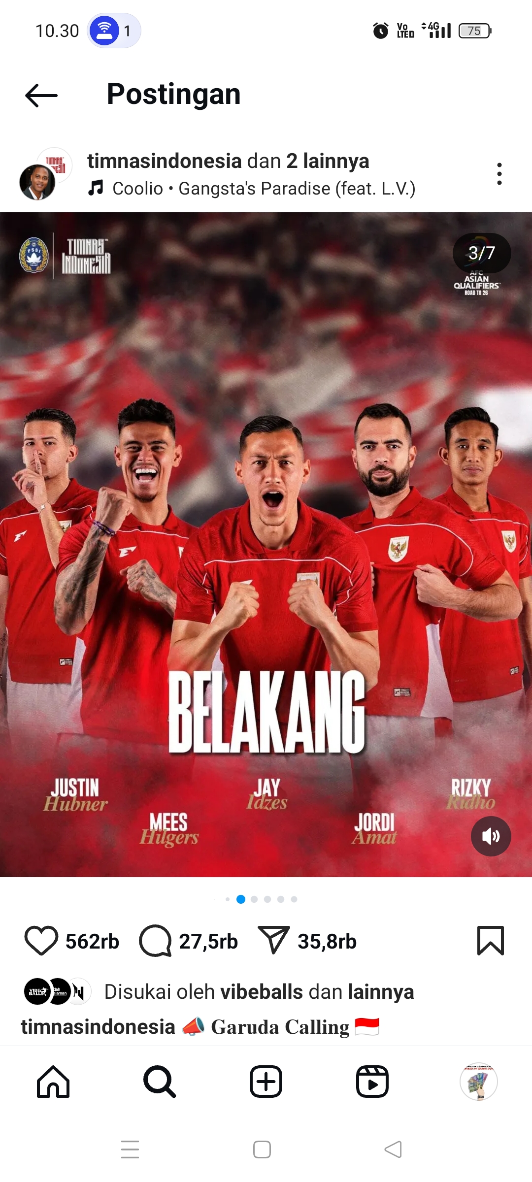 Para pemain lini belakang Timnas Indonesia