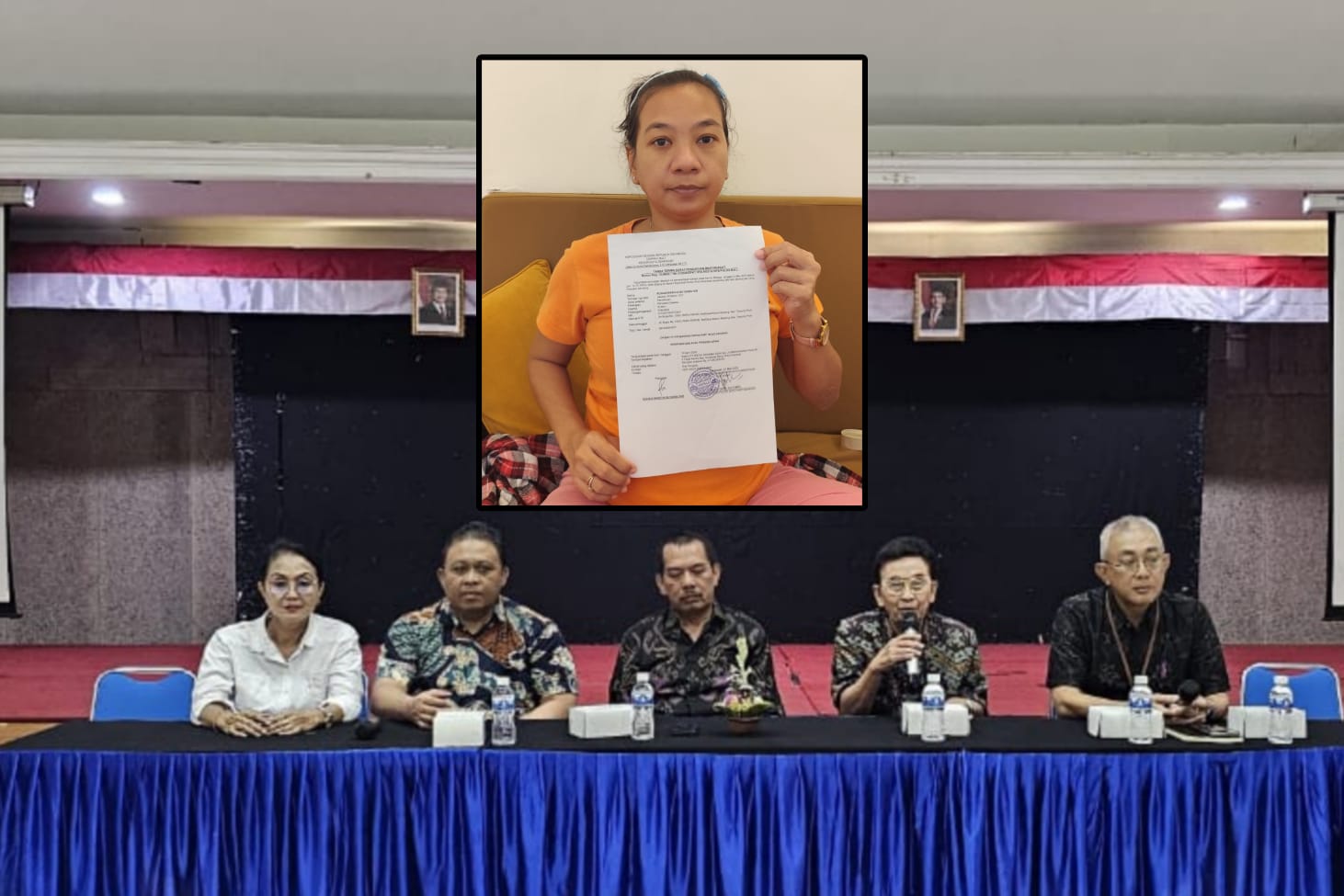 UNGKAP FAKTA: Rohani Martha Butarbutar, 48, kembali merespons dugaan kebohongan yang diakui STIKOM Bali, saat ditemui di Denpasar, Senin (19/5/2025)
