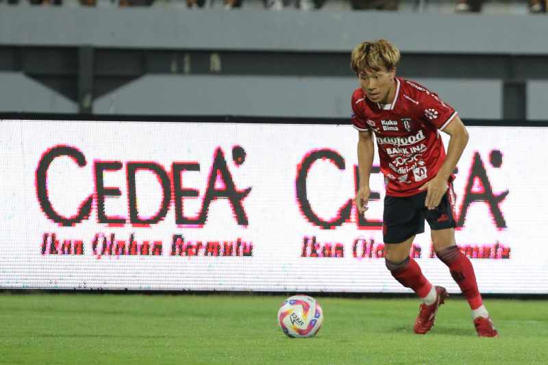 TINGGALKAN SERDADU : Gelandang asal Jepang, Mitsuru Maruoka tak lagi bela Bali United di musim 2025/2026. (Miftahuddin/Radar Bali)