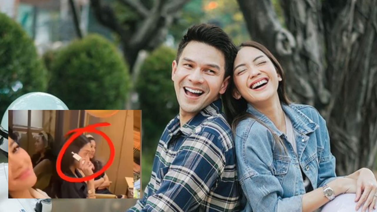 Foto Ririrn Dwi Ariyanti saat meroko viral di media sosial