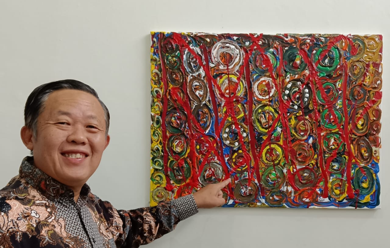 Sam Sianata (Liem Sian An) pelopor "Dual karya Seni" .