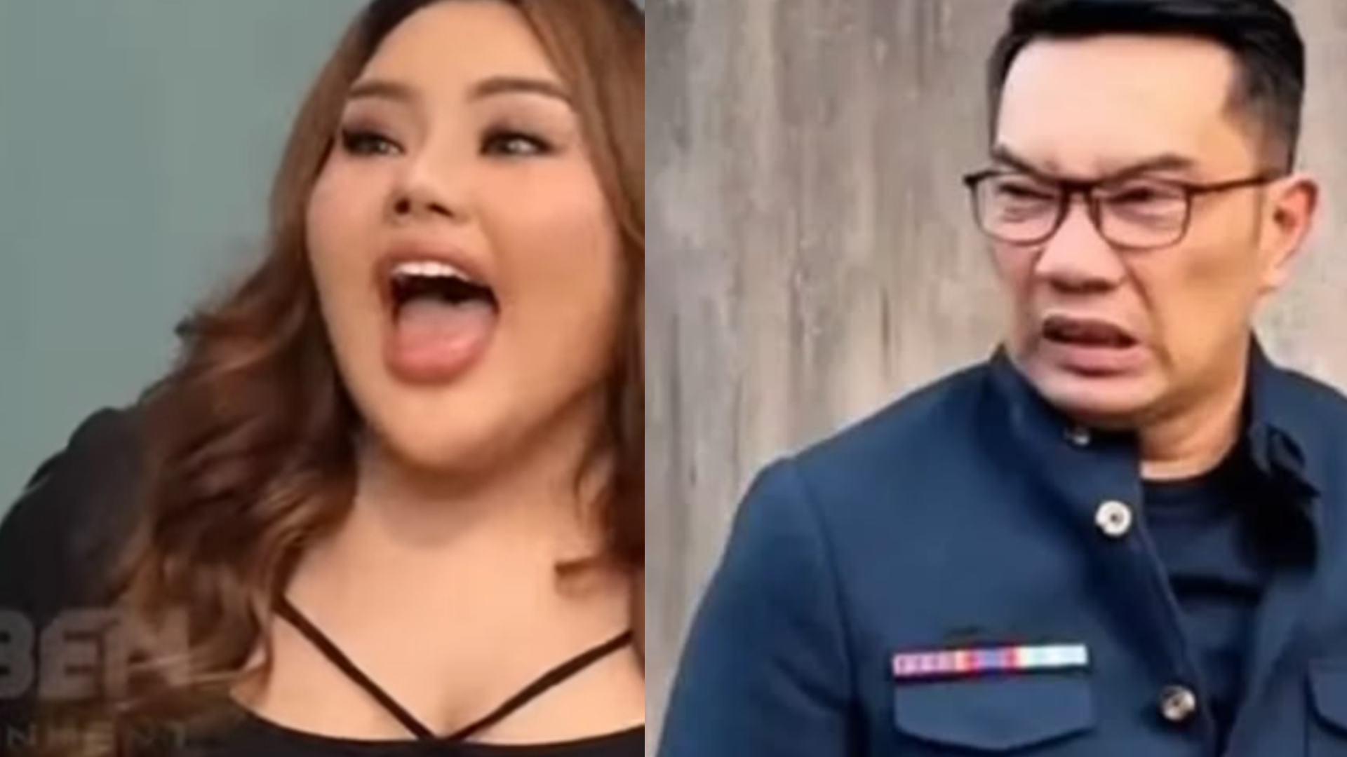 Lisa Mariana dan Ridwan Kamil