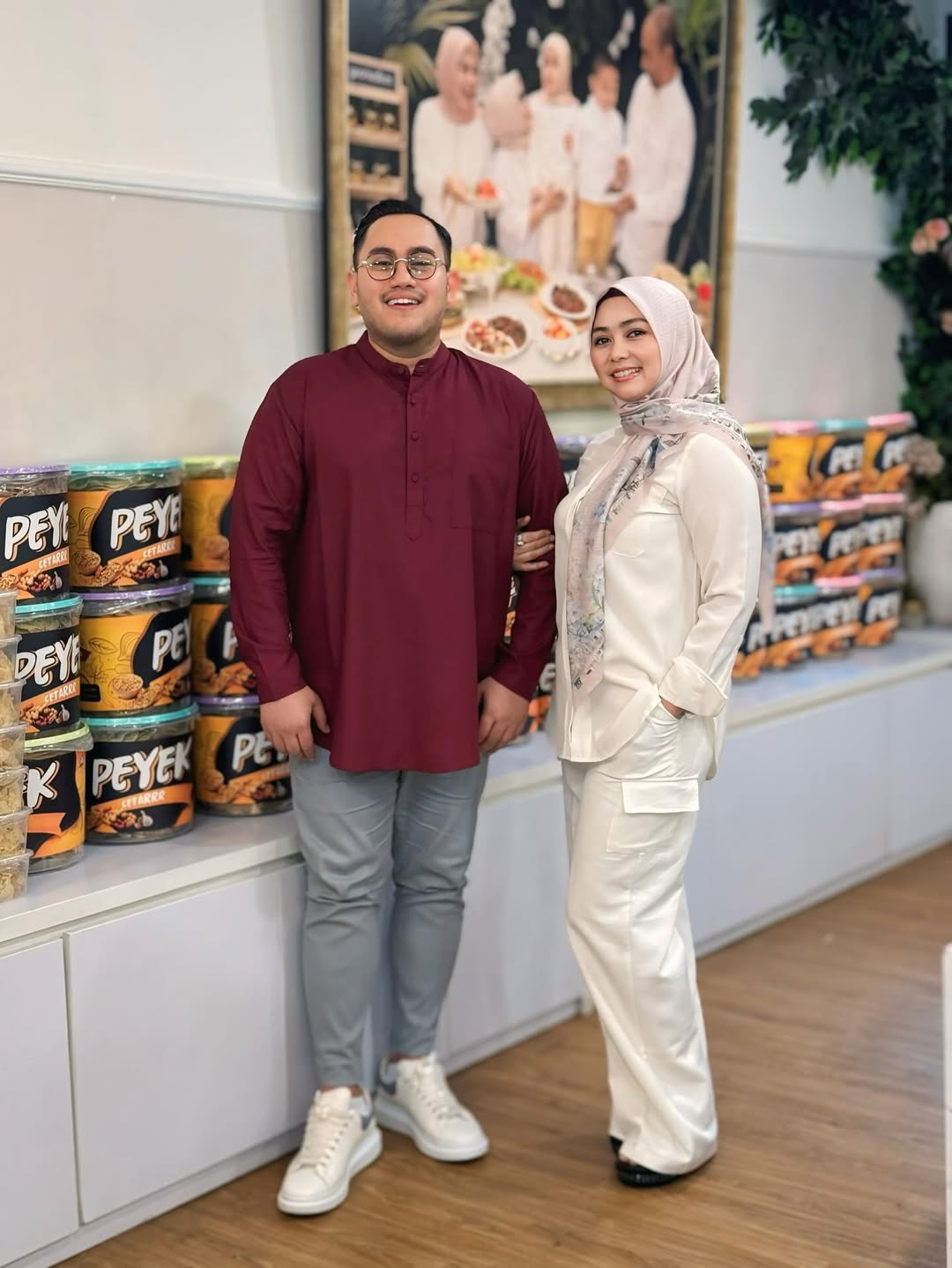 Nassar dan Lala Nurlela kakak ipar Syahrini