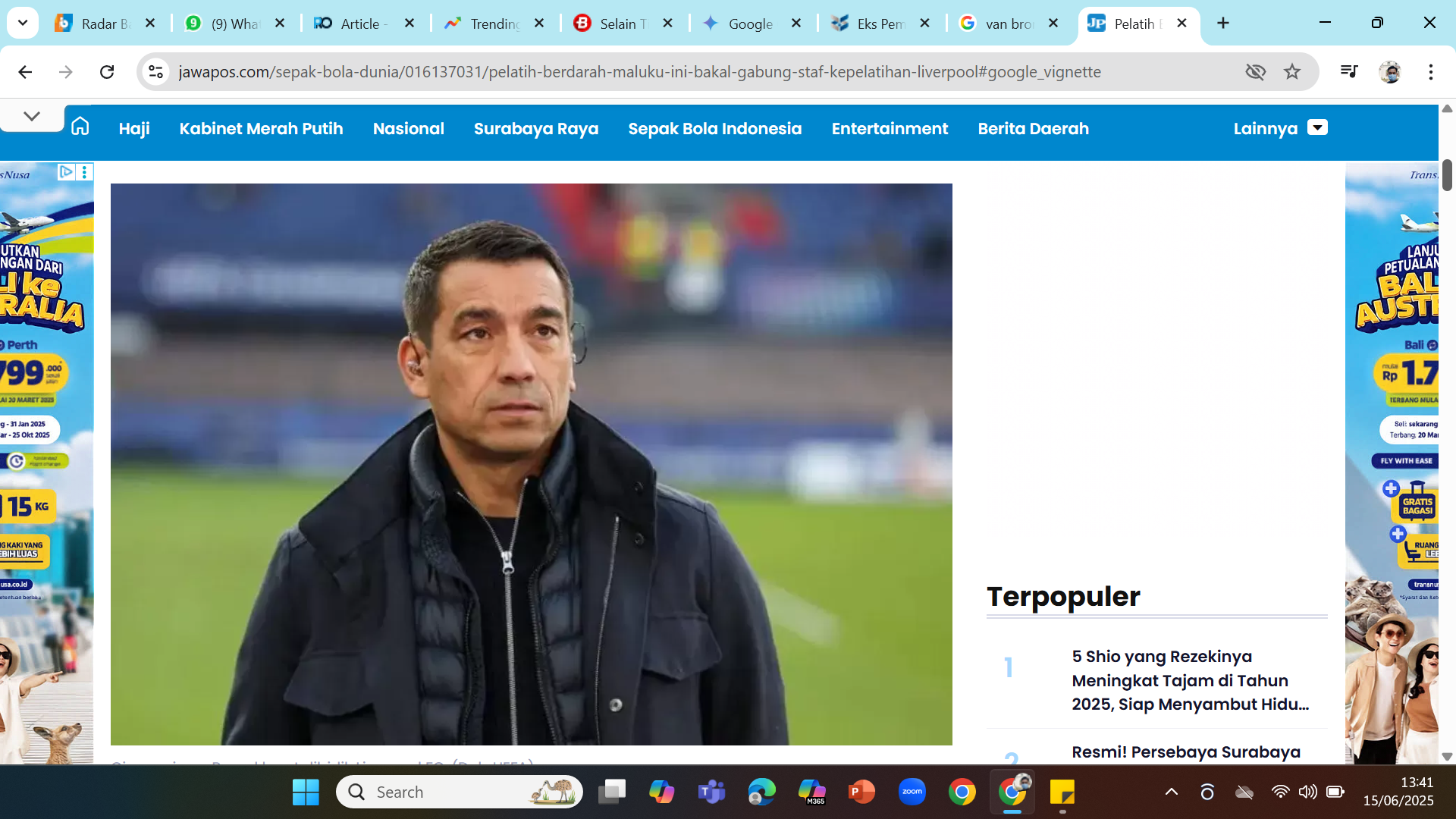 TIM JUARA - Giovanni van Bronckhorst