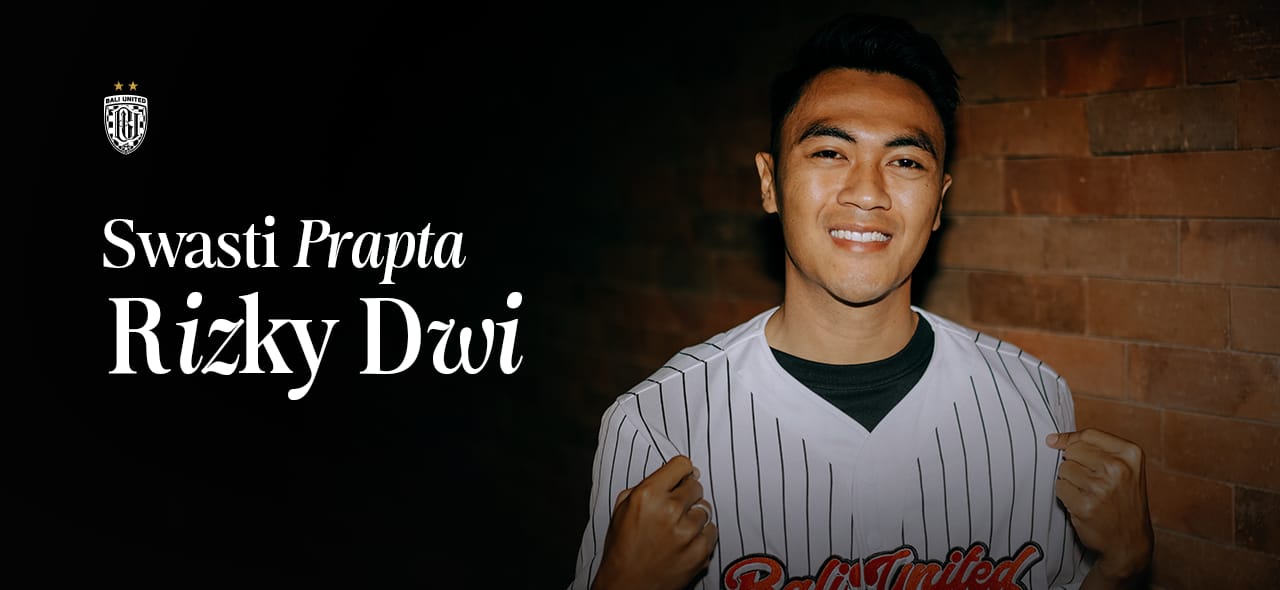 BENTENG TANGGUH - Rizky Dwi Febrianto saat diperkenalkan di situs resmi Bali United