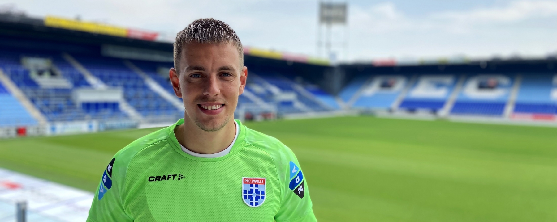 RUMOR - Kiper Zwolle Mike Hauptmeijer yang dirumorkan bakal direkrut Bali United