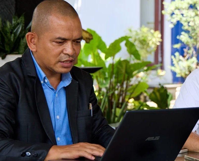 MENYOAL LEGALITAS: Kuasa Hukum masyarakat Pantai Bingin, Alex Barung SH, MH