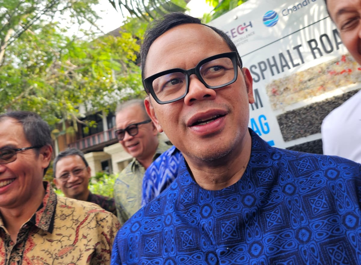 SENTIL AMDK: Wamendagri Bima Arya Sugiarto di Jimbaran Sabtu (5/7/2025)