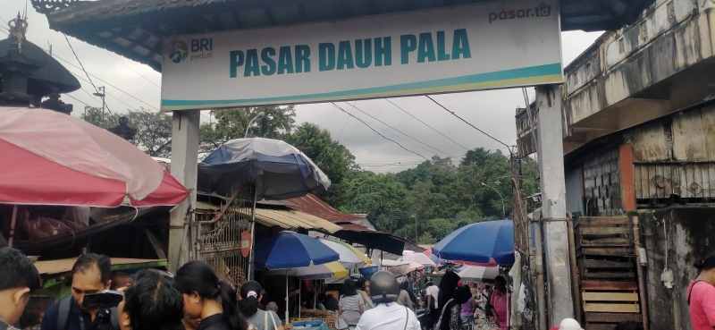 BANGUNAN TUA : Pasar Dauh Pala Tabanan yang berlokasi di Desa Dauh Peken, Tabanan. (juliadi/radar bali)