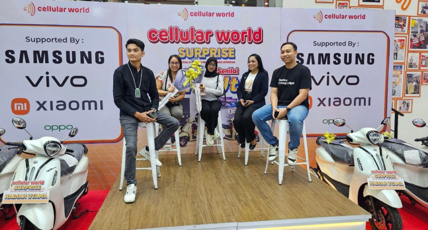 APRESIASI: Cellular World menyelenggarakan program undian berhadiah Cellular World Surprise: Spesial Hari Raya Penuh Reward Istimewa