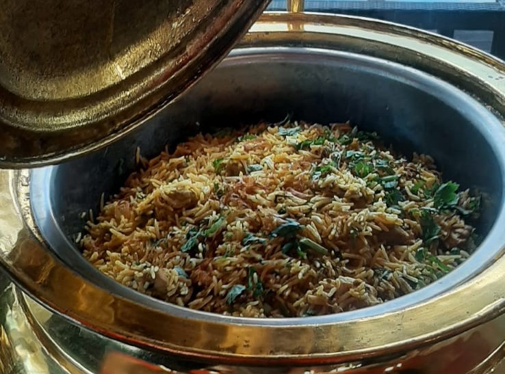 AROMA JINTEN: Nasi bumbu jinten Ganesha ek Sankriti