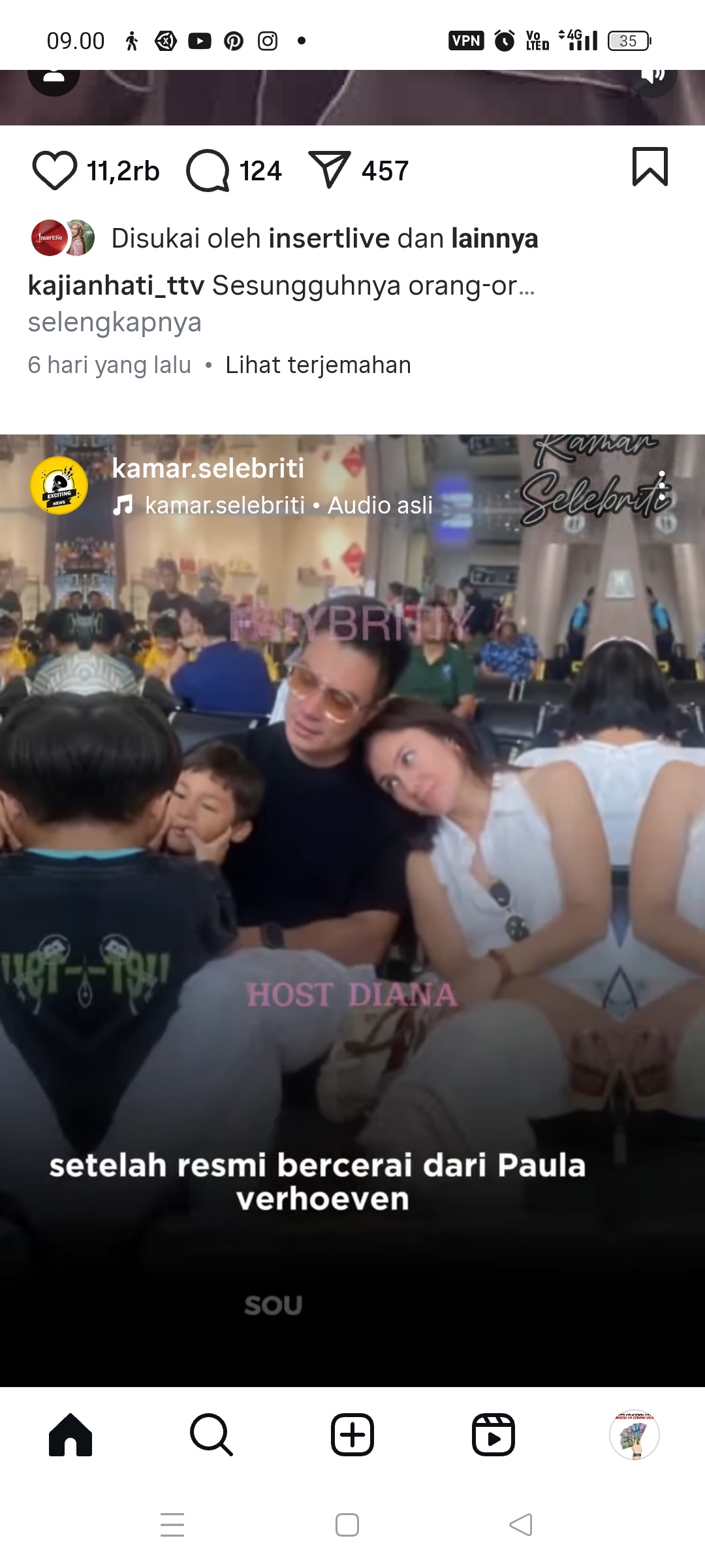 Baim Wong dan Wulan Guritno