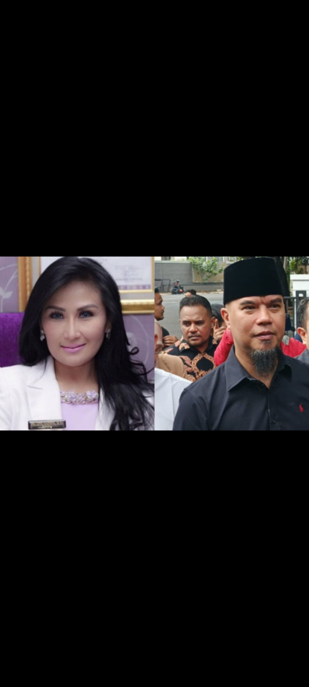 Dokter Lita Gading dan Ahmad Dhani