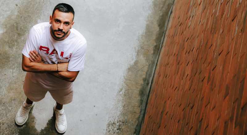 SEMANGAT  TINGGI : Mirza Mustafic siap berikan yang terbaik untuk Bali United. (foto: Media Bali United)